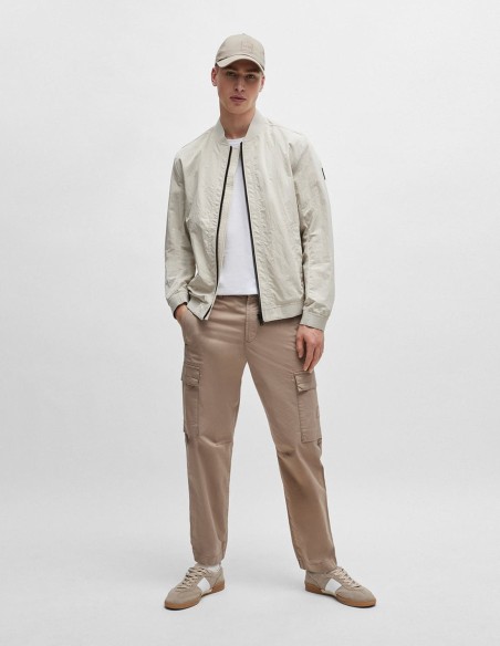 COTTON T-SHIRT WITH LOGO PATCH