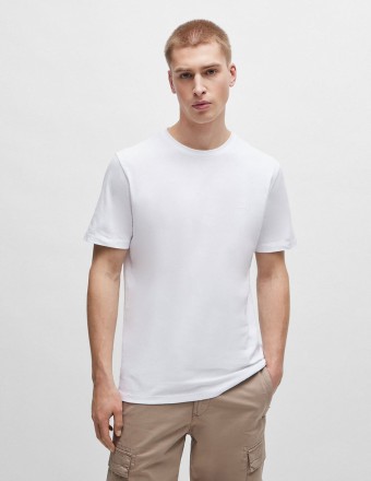 COTTON T-SHIRT WITH LOGO PATCH 2