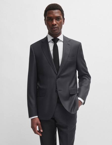 ΚΟΣΤΟΥΜΙ REGULAR FIT MICRO-PATTERNED