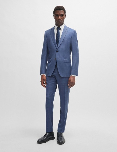 ΚΟΣΤΟΥΜΙ CHECKED WOOL SERGE SLIM FIT