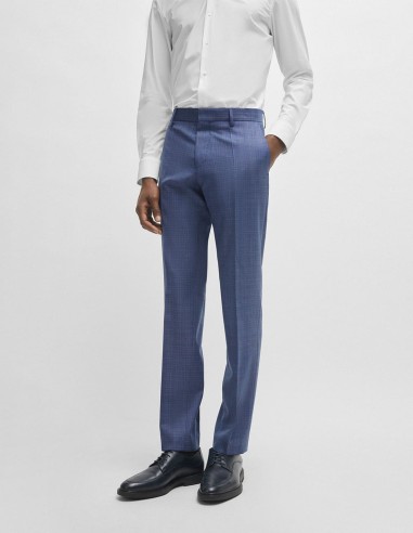ΚΟΣΤΟΥΜΙ CHECKED WOOL SERGE SLIM FIT