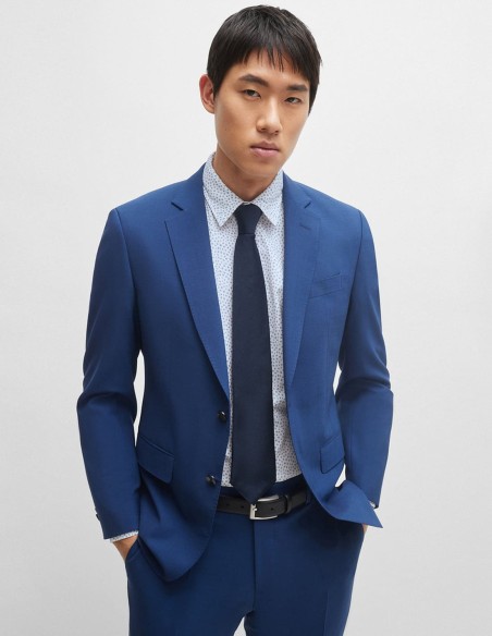 REGULAR FIT SHIRT IN PRINTED OXFORD COTTON