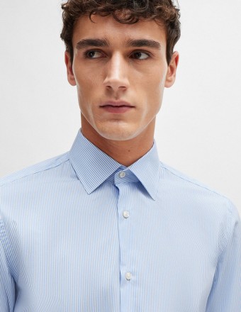 SLIM FIT STRIPED SHIRT 2