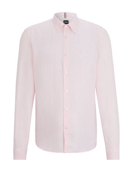 REGULAR FIT LINEN SHIRT