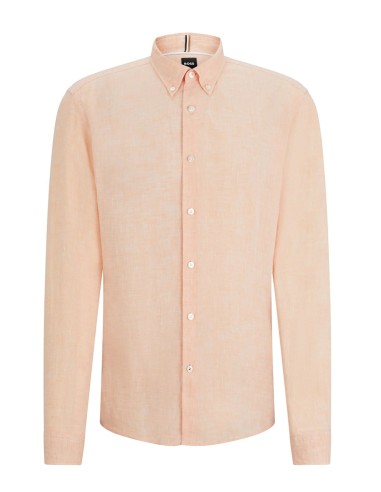 REGULAR FIT LINEN SHIRT