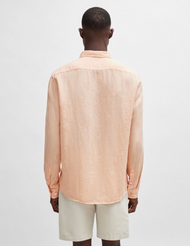 REGULAR FIT LINEN SHIRT