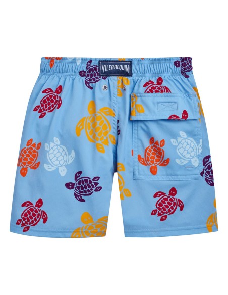 BOYS STRETCH SWIM SHORTS TORTUES MULTICOLORES