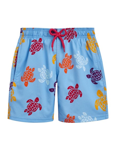 BOYS STRETCH SWIM SHORTS TORTUES MULTICOLORES