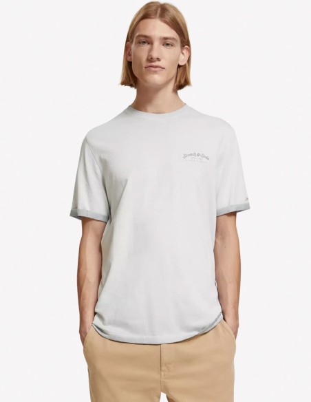 GARMENT-DYED LOGO T-SHIRT