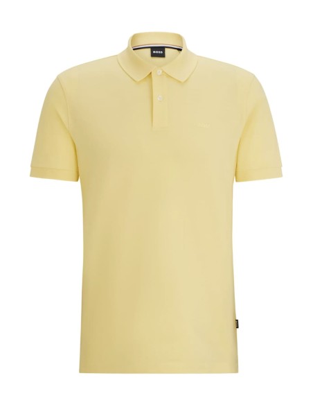 ORGANIC COTTON POLO SHIRT WITH LOGO
