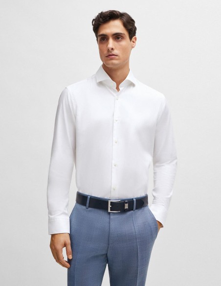 ΠΟΥΚΑΜΙΣΟ COTTON LINEN CASUAL FIT