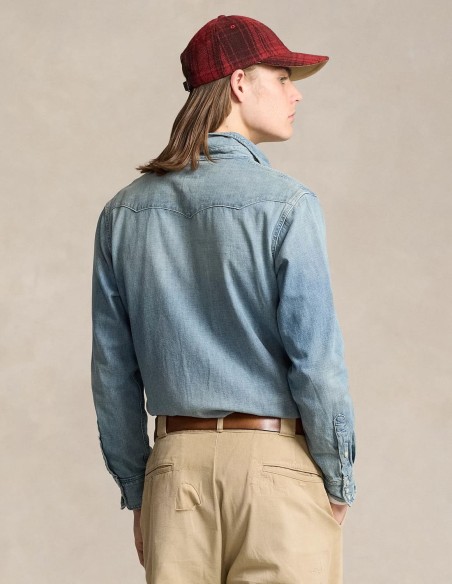 ΠΟΥΚΑΜΙΣΟ WESTERN SLUB DENIM
