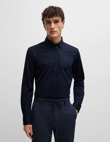 REGULAR FIT SHIRT IN STRUCTURED...