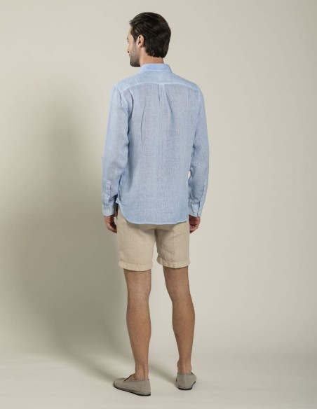ΠΟΥΚΑΜΙΣΟ LINEN REGULAR FIT