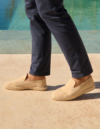 SUEDE TRAVELER LOAFERS ESPADRILLES...