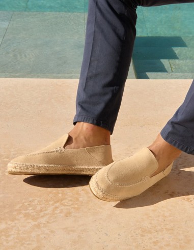 SUEDE TRAVELER LOAFERS ESPADRILLES...