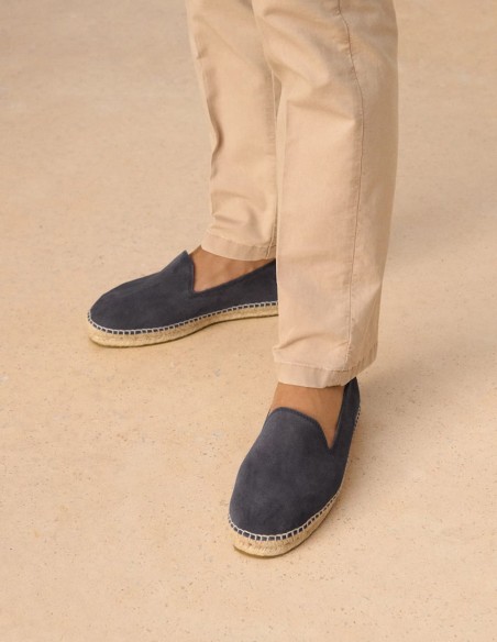 HAMPTONS SUEDE FLAT ESPADRILLES