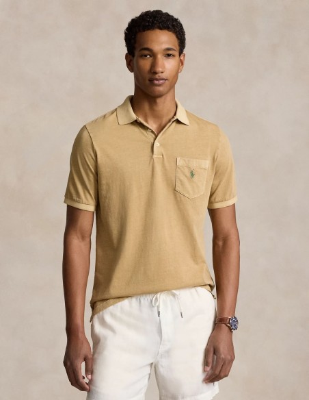 CLASSIC FIT GARMENT-DYED POLO SHIRT