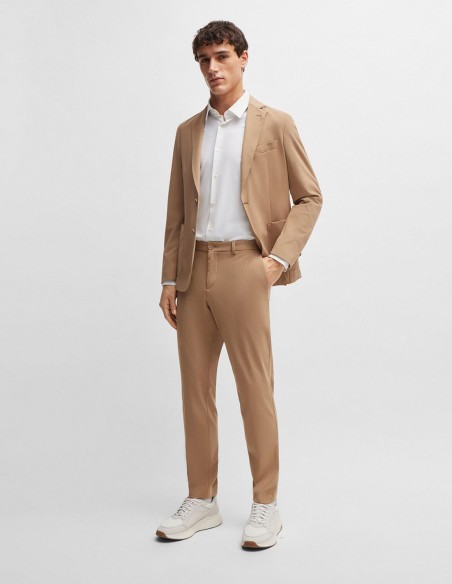 SLIM FIT SHIRT IN PERFORMANCE STRETCH JERSEY