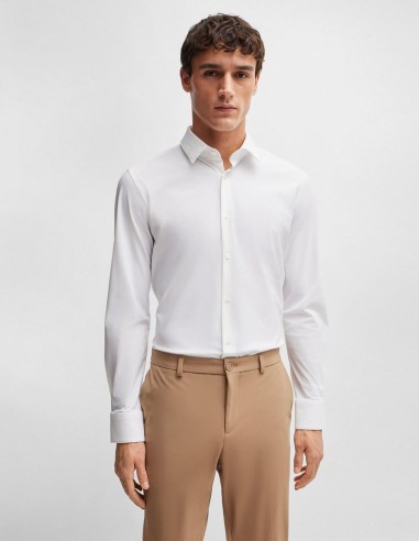 SLIM FIT SHIRT IN PERFORMANCE STRETCH...