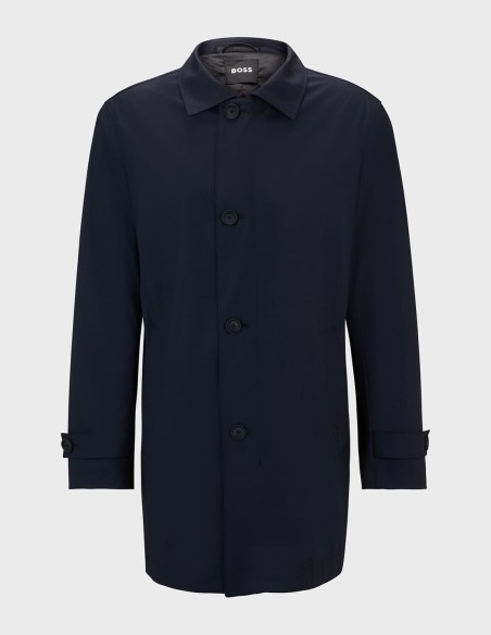 WATERPROOF COAT BLENDED WITH WOOL