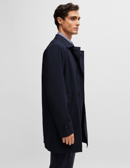 WATERPROOF COAT BLENDED WITH WOOL