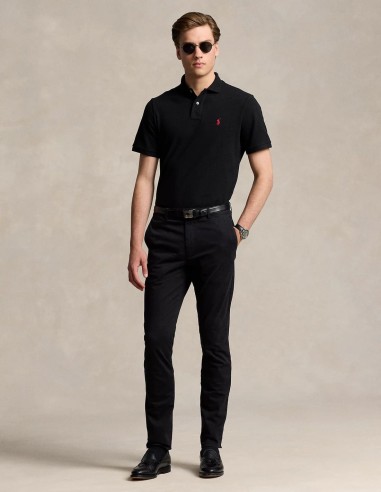 CUSTOM SLIM FIT MESH POLO SHIRT