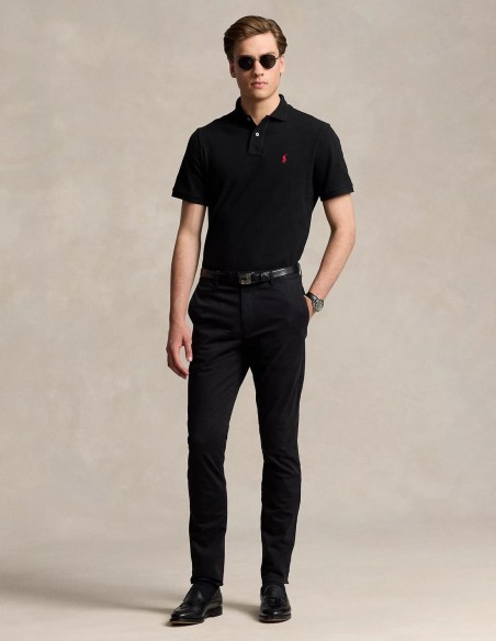 CUSTOM SLIM FIT MESH POLO SHIRT