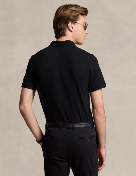 CUSTOM SLIM FIT MESH POLO SHIRT
