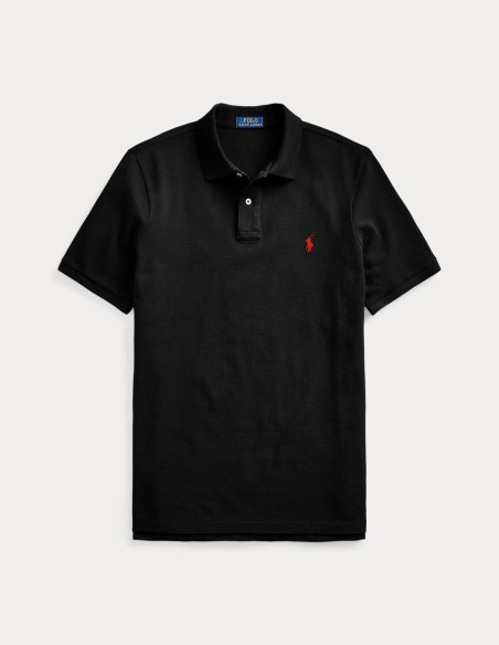 CUSTOM SLIM FIT MESH POLO SHIRT
