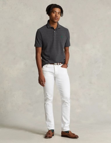 ΜΠΛΟΥΖΑ POLO MESH CUSTOM SLIM FIT