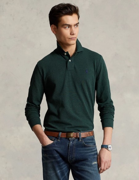 CUSTOM SLIM FIT MESH POLO SHIRT