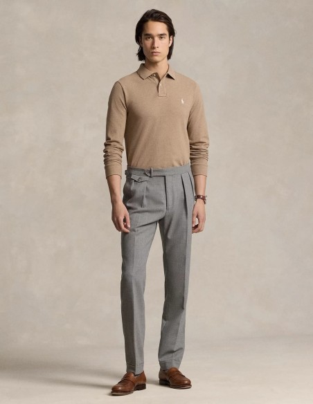 ΜΠΛΟΥΖΑ POLO MESH CUSTOM SLIM FIT