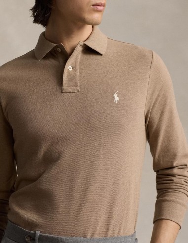 CUSTOM SLIM FIT MESH POLO SHIRT