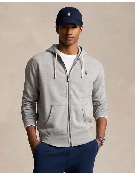 THE RL FLEECE ZIP-UP HOODIE