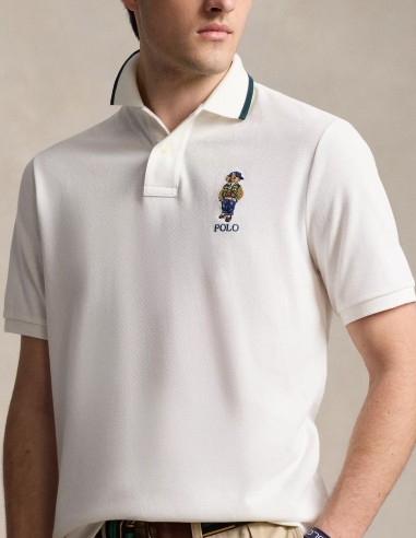 ΜΠΛΟΥΖΑ POLO MESH POLO BEAR CLASSIC FIT