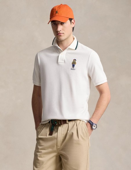 ΜΠΛΟΥΖΑ POLO MESH POLO BEAR CLASSIC FIT