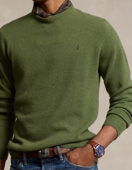 WOOL CREWNECK JUMPER
