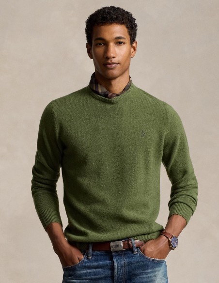 WOOL CREWNECK JUMPER