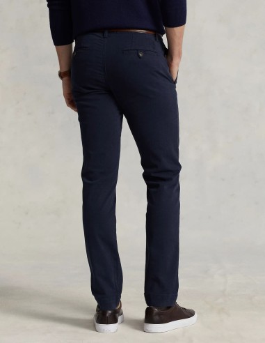 STRETCH SLIM FIT TEXTURED CHINO TROUSER