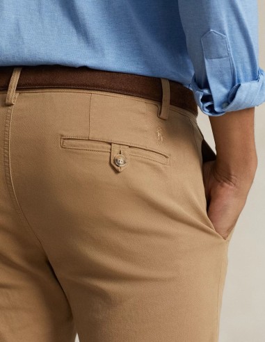 STRETCH SLIM FIT TEXTURED CHINO TROUSER