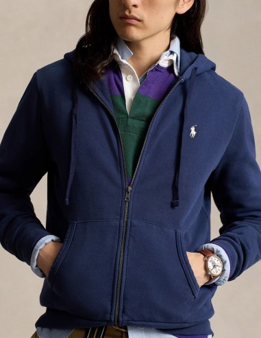 LOOPBACK TERRY FULL-ZIP HOODIE