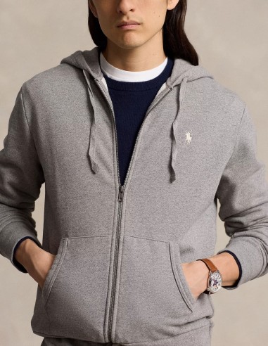 LOOPBACK TERRY FULL-ZIP HOODIE