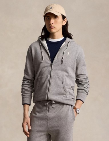 LOOPBACK TERRY FULL-ZIP HOODIE