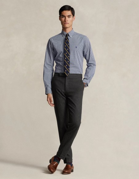 ΠΟΥΚΑΜΙΣΟ GINGHAM STRETCH CUSTOM FIT