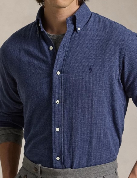 CUSTOM FIT DOUBLE-FACED SHIRT