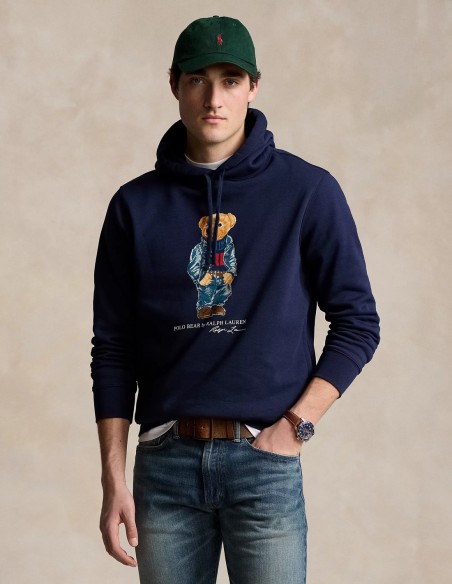 POLO BEAR FLEECE HOODIE