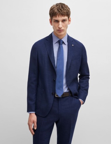 ΠΟΥΚΑΜΙΣΟ REGULAR FIT PEPITA STRETCH