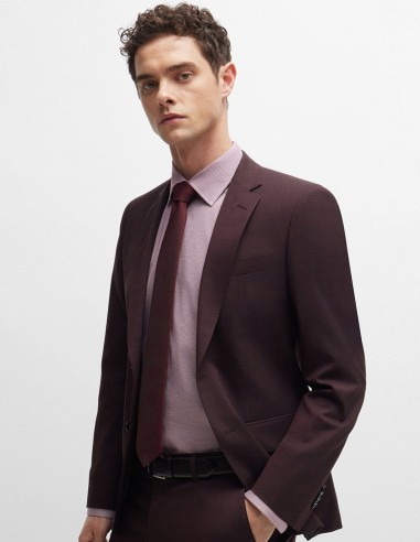 ΠΟΥΚΑΜΙΣΟ REGULAR FIT PEPITA STRETCH
