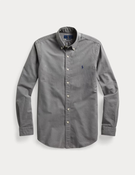 CUSTOM FIT GARMENT-DYED OXFORD SHIRT